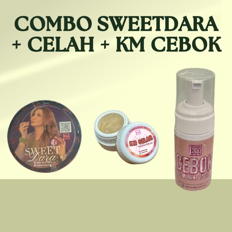 [COMBO] SWEETDARA + CELAH + KM CEBOK